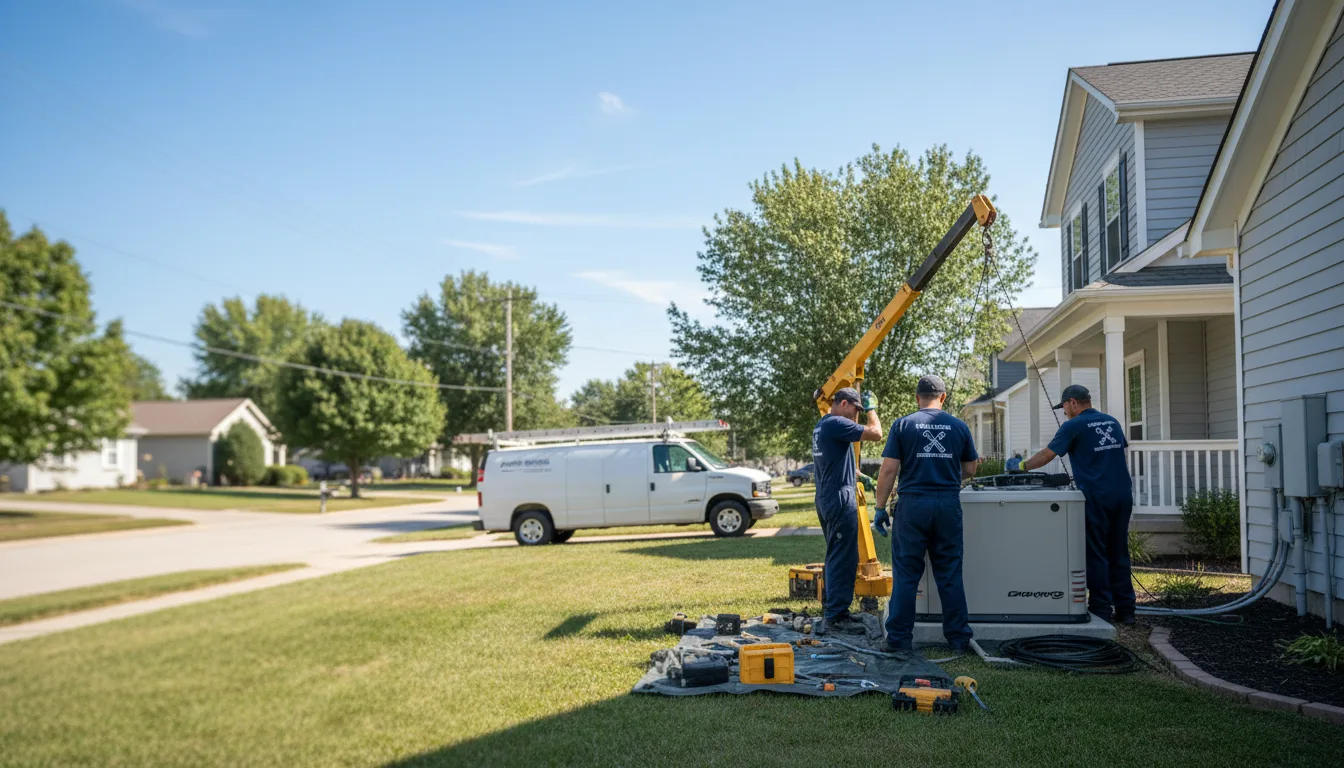 Generator Installation in Mcmechen, WV near me